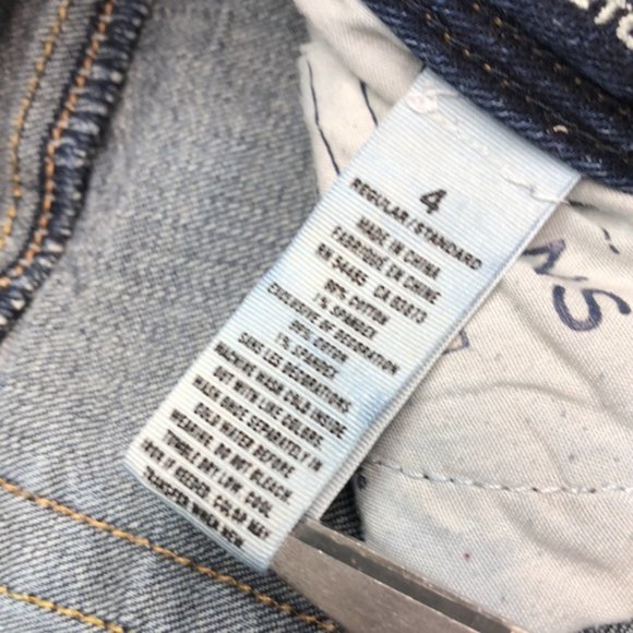 LIKE NEW AMERICAN EAGLE KICK BOOT STRETCH JEANS 426x30 🐎 - Picture 8 of 11